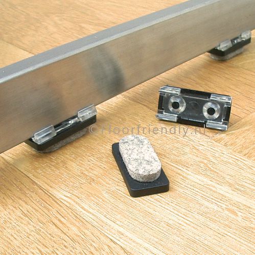 Viltglijder voor buisframes Viltglijder voor buisframes